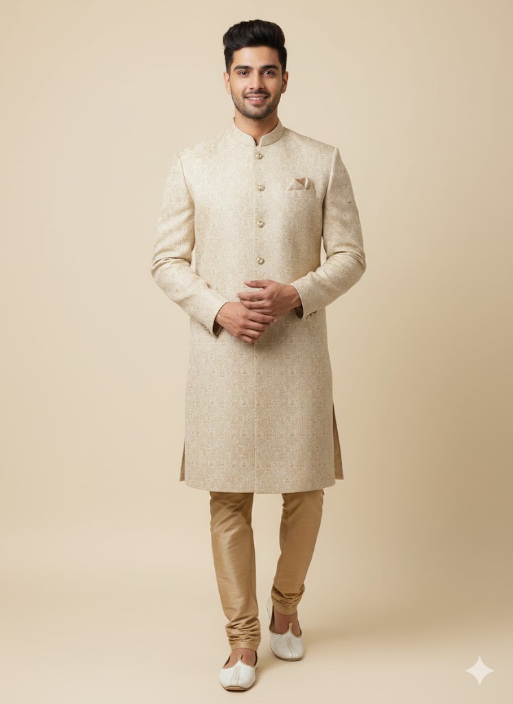 MEN ETHNIC SEMI SHERWANIS